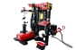 Superautomatyczna pneumatyczna montażownica bezłyżkowa - system bezkontaktowy Giuliano JBoss (kolor czerwony)